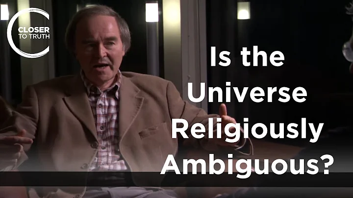 Bernard Carr - Is the Universe Religiously Ambiguo...