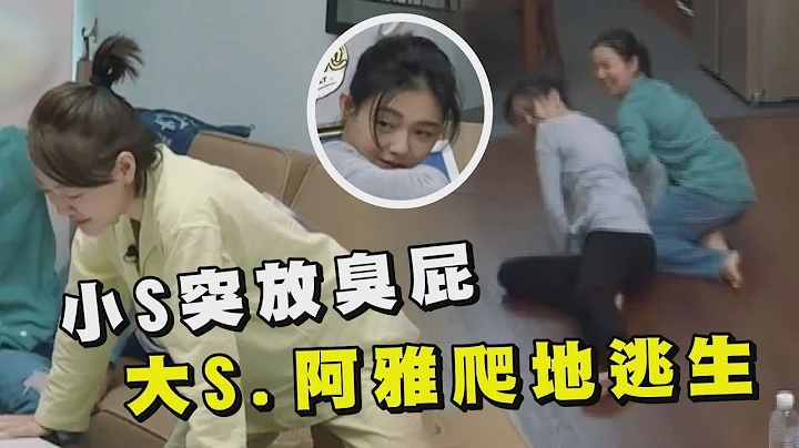 【到底多臭】小S突然放屁  逼得大S.阿雅爬地逃生 - 天天要闻