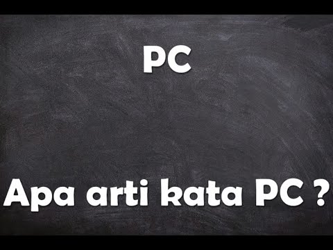 Video: Apakah komputer peribadi Apa itu singkatan?