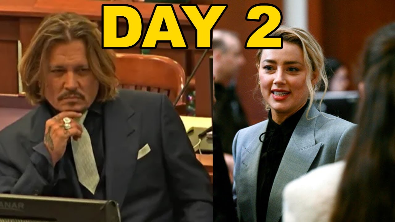 Johnny Depp v. Amber Heard Defamation Trial | Day 2 - YouTube