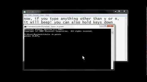 How to Make a PC Beep