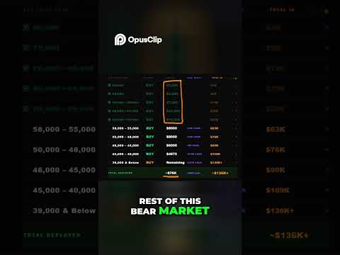 Deploying $49K  Bear Market Investment Strategy Revealed!