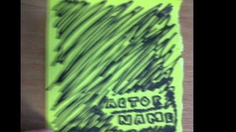 Post It Note Animation