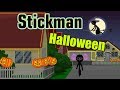 Stickman mentalis. Halloween.