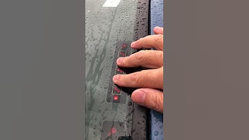 SET Touch Keypad Rain Operation