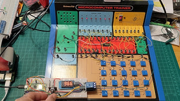 Radio Shack Science Fair Vintage Microcomputer Trainer: A 7Bit Binary Counter