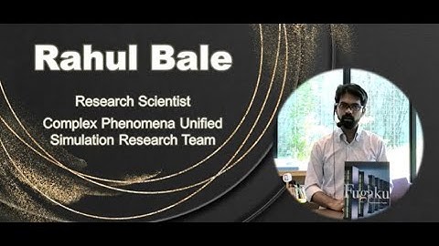 Work at R-CCS in Japan | Interview with International Researchers: Rahul Bale