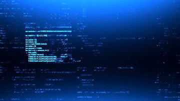 No Copyright Motion Background: Cyberpunk Code Hacker Glitch Hi-Tech Looped Background Animation