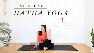 Komplette Hatha Yogastunde in 60 Minuten | Yoga Vidya Grundreihe Mittelstufe | Sivananda Yoga