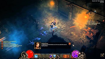 Diablo 3 beta Patch 13 Wizard Full Playthrough - 1080P - HD -RUNES!