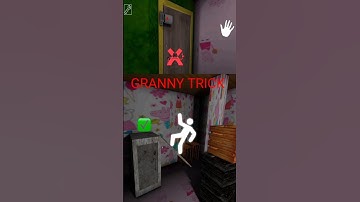 A Wooden sticks without remote Granny glitch. #granny #shorts #glitch
