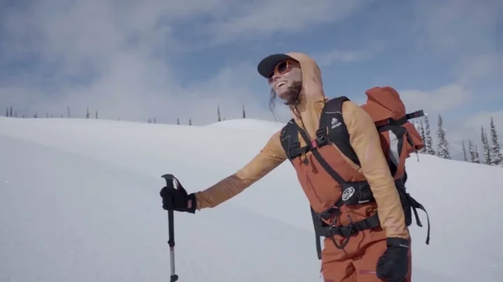 Shawna Paoli Soul Shredding at the Blanket Glacier...