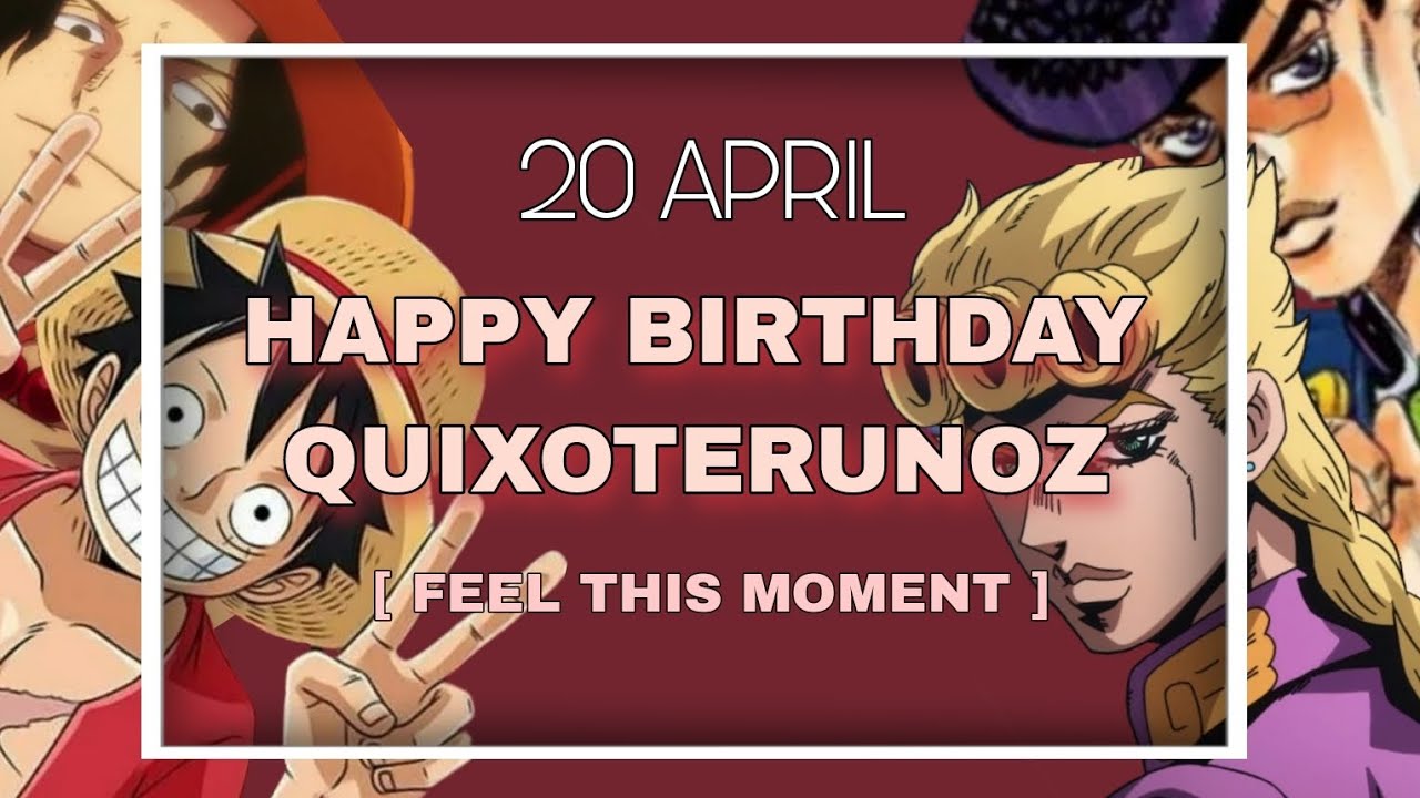 ONE PIECE X JJBA [ FEEL THIS MOMENT ] CC