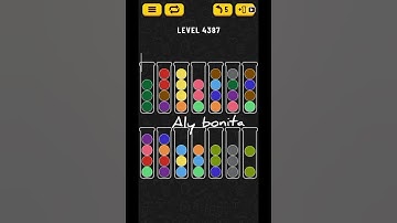 ball sort puzzle level 4387