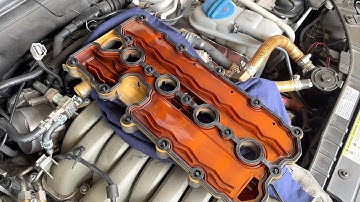 Audi S5 V8 Valve Cover Gasket Replacement