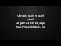 Saaki lyrics musafir