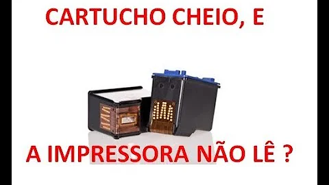 O que fazer depois de recarregar o cartucho da impressora?