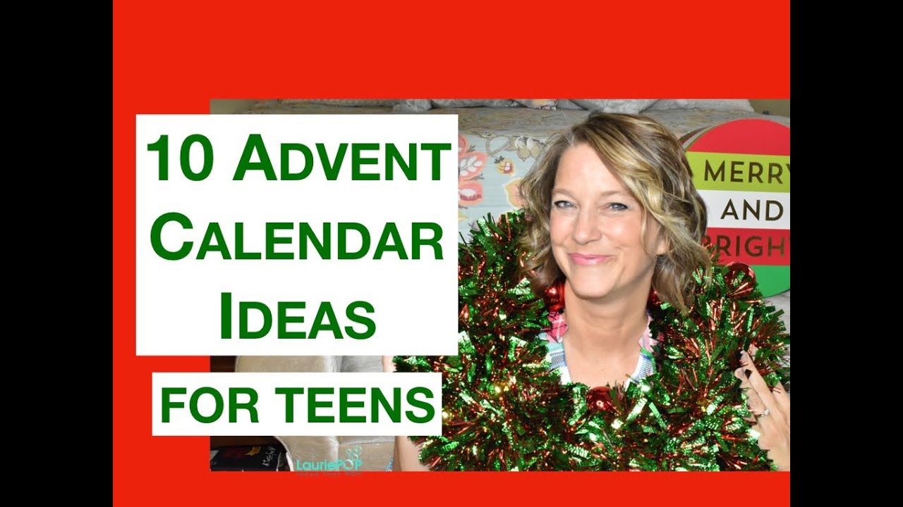 advent calendar 2018 for teenage girl