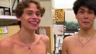 Stoke Twins and Caleb Burton shirtless flashback