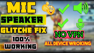 mic not working in pubg mobile after ban || 100% fixed issue || mic speaker glitch fix