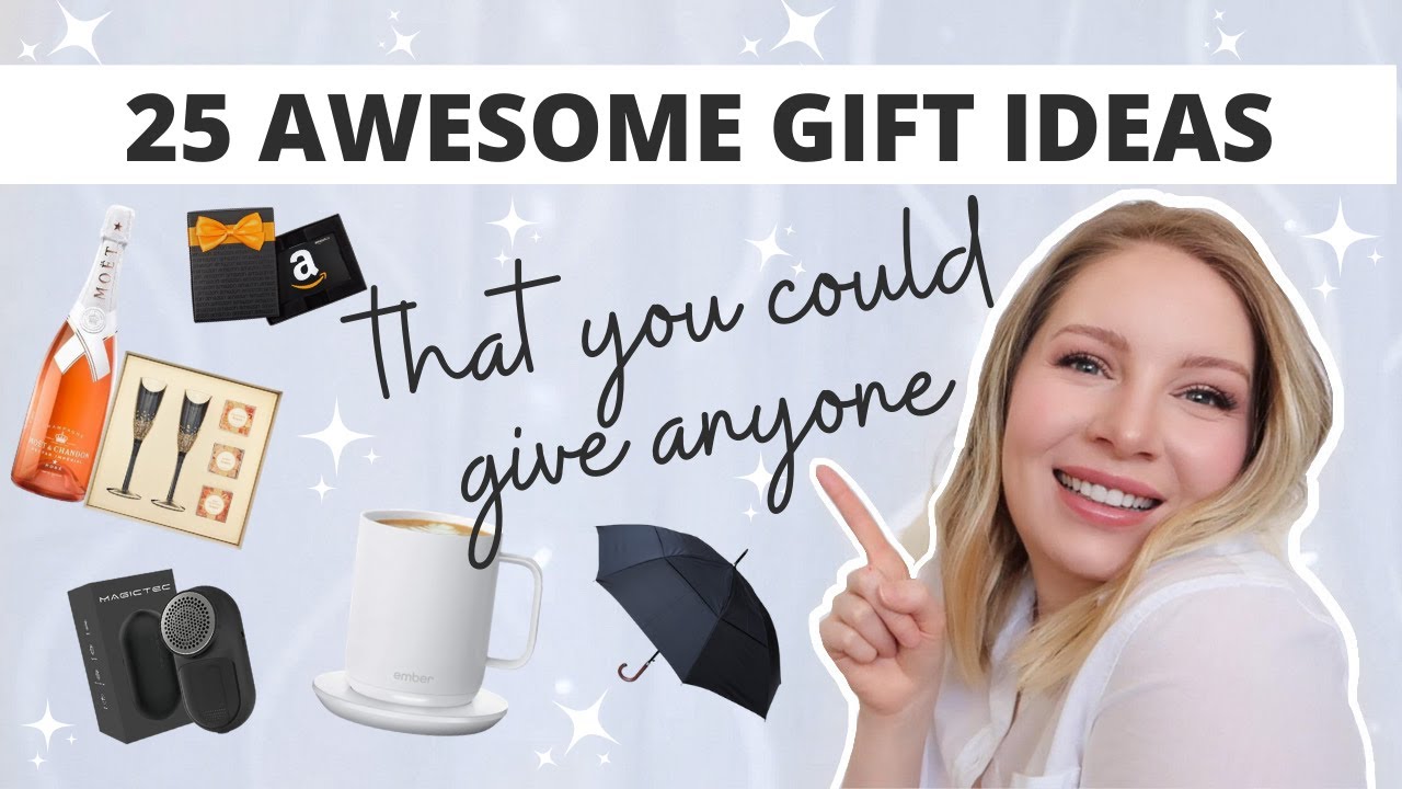 BEST GIFT IDEAS FOR EVERYONE & ANYONE // Unisex Gift Guide YouTube