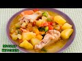 One pot chicken and potatoes with vegetables