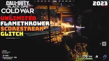 Cold War Zombies: Unlimited Flamethrower Scorestreak Glitch July 2023