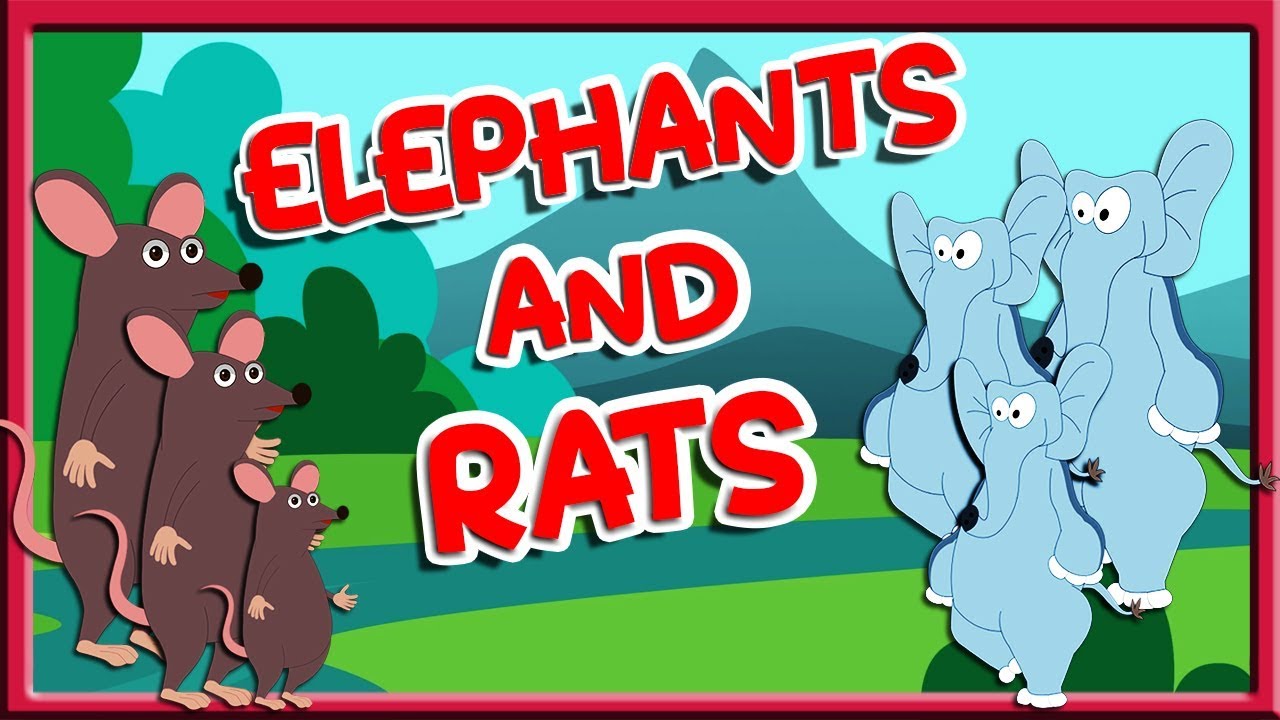 Moral Story - The Elephants And The Rats | Moral Story In English For Children | Tuk Tuk Tv English