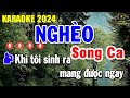 Nghèo Karaoke Song Ca Beat Nhạc Sống Siêu Hay | Trọng Hiếu