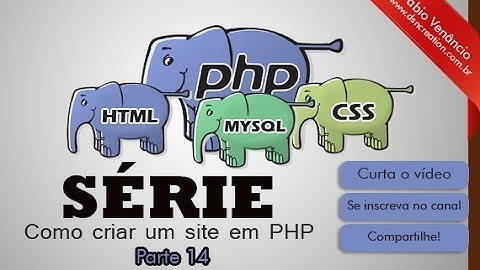 Como criar um site em php - parte 14  - Criação da página de contato