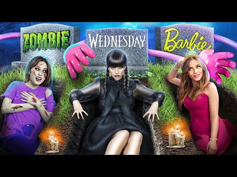 Из Зомби в Барби! От непопулярной Barbie до популярной Mommy Long Legs!