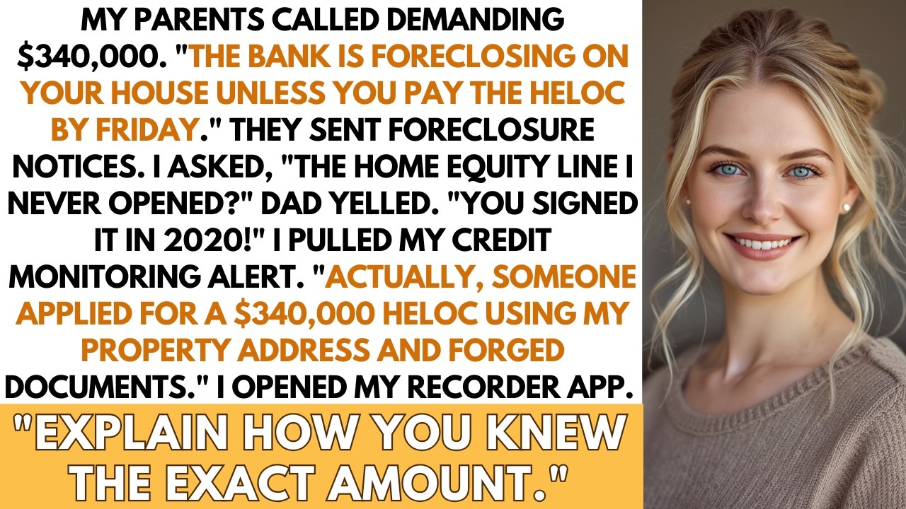 My Parents Took A Loan Against My House—They Forgot I Check Credit Reports...