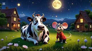 Stories for kids | The cow and mouse | Wildzootoon