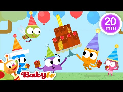 Adventure with The Choopies 🌈 🤩​ Let the Party Begin ​🥳 | Videos for Toddlers @BabyTV