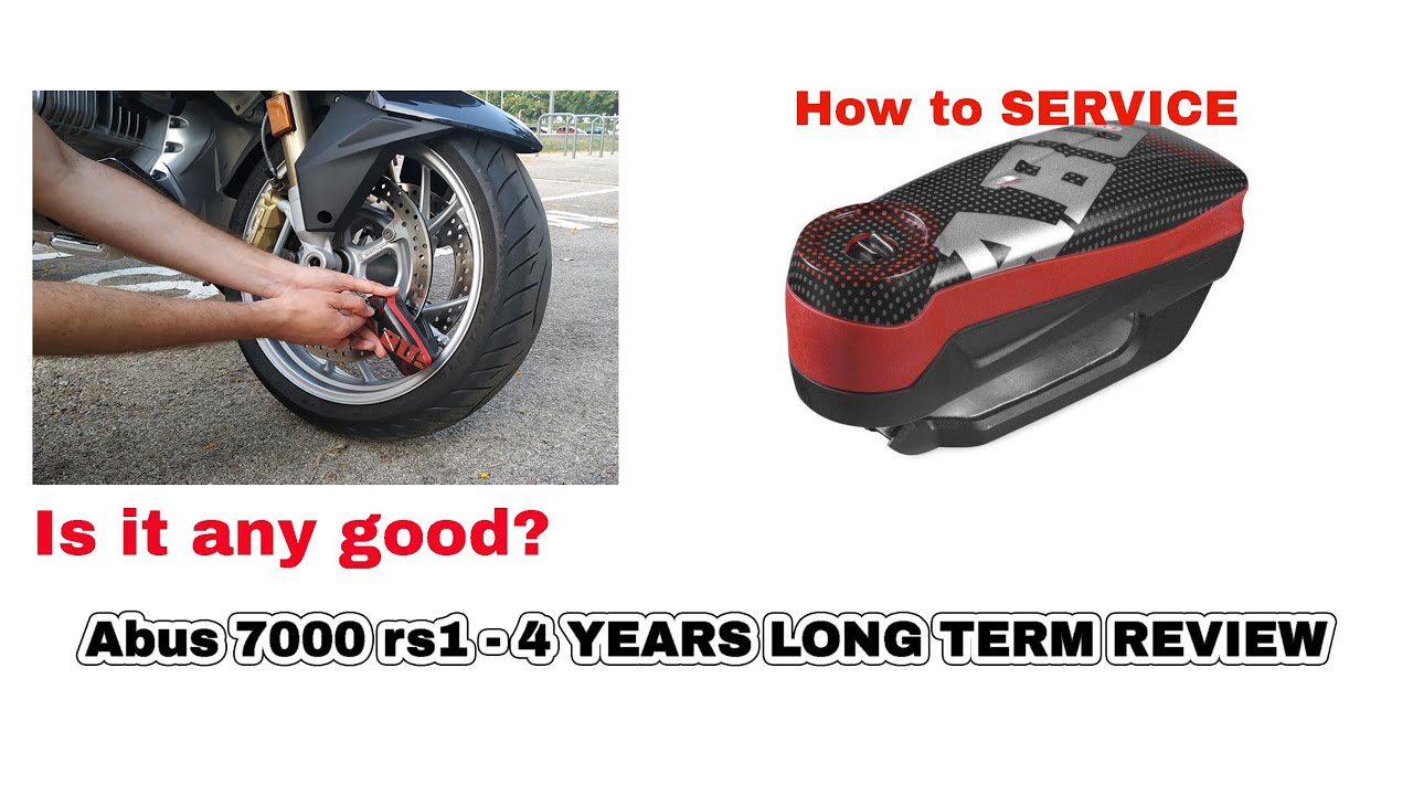 4 years review ABUS 7000 rs1 and service - YouTube