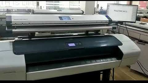 Plotter With Scanner Multifunction Product.