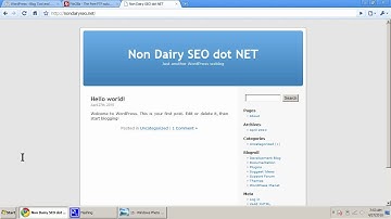 installing wordpress on your website
