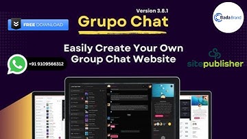 Grupo Chat - Chat Room & Private Chat PHP Script | Free Download & Full Setup
