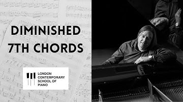 How To Play Diminished 7th Chords On Piano