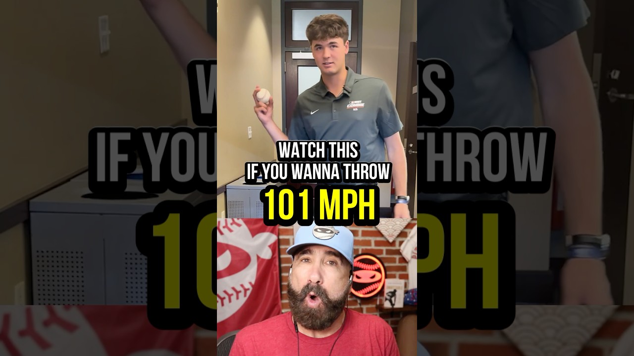 Wanna throw 101 mph? Watch this. (Your results may vary 🤣).