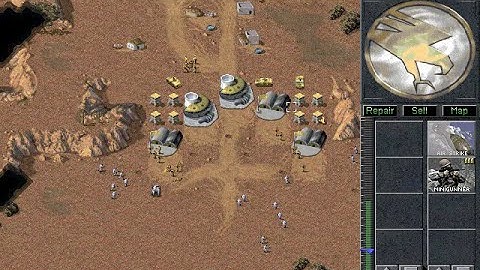 C&C "Tiberian Dawn for Pros" testing - GDI Mission 1