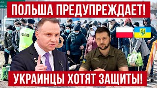 Польша предупреждает! Украинцы массово подают на международную защиту! Польша Новости