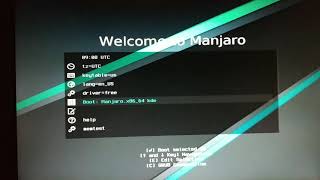 Manjaro Linux не загружается после обновления ядра. Попытка восстановить