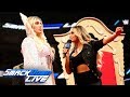 Charlotte Flair challenges Trish Stratus to a SummerSlam showdown: SmackDown LIVE, July 30, 2019