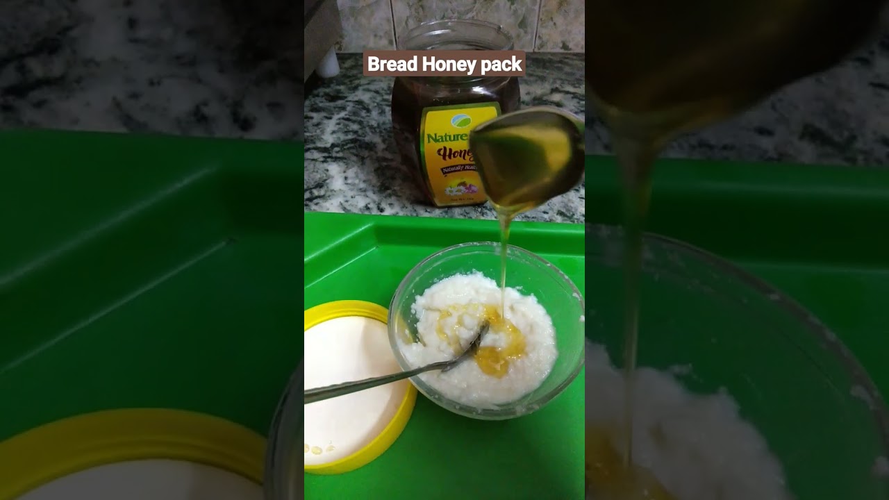 bread Honey pack glowingskin rawmilk youtubeshorts YouTube