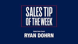 Sales is a Life Skill - Ryan Dohrn - Sales Training Tips and Sales Advice