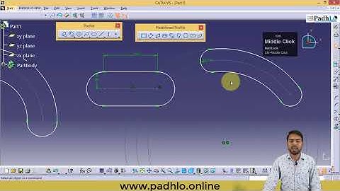 Class 3 - Rectangle tool and predefined profile in CATIA l CAD CAM EXPERTS l PADHLO ONLINE