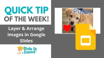 How to Layer and Arrange Images in Google Slides
