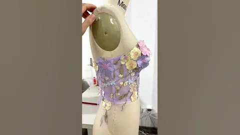 Making a midi floral lavender prom dress #sewing #fashion #promdress - DayDayNews