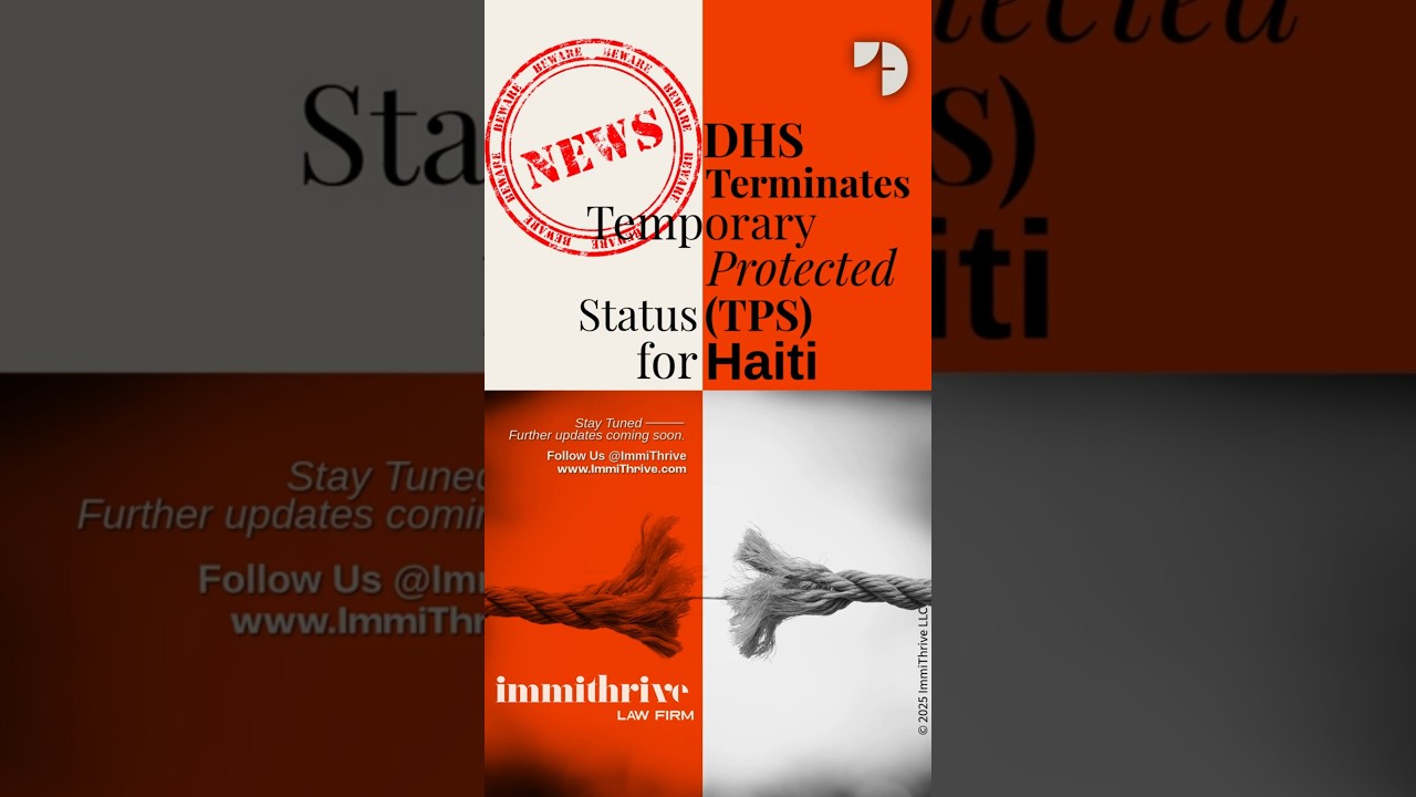 TPS Termination for Haiti